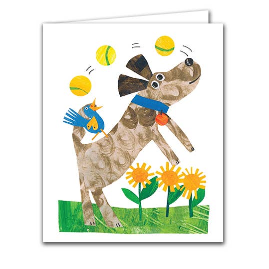 Silver Birch Cards - Blank Dog Greeting Card ''Tess"