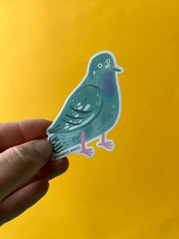 Fernandes Makes - Pigeon Vinyl Stickers (Vol. 2 / 12 New Pigeons)