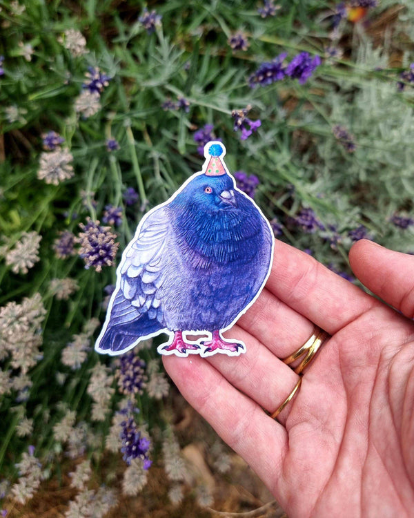 Beth Goodwin Designs - Pigeon Vinyl Sticker Set