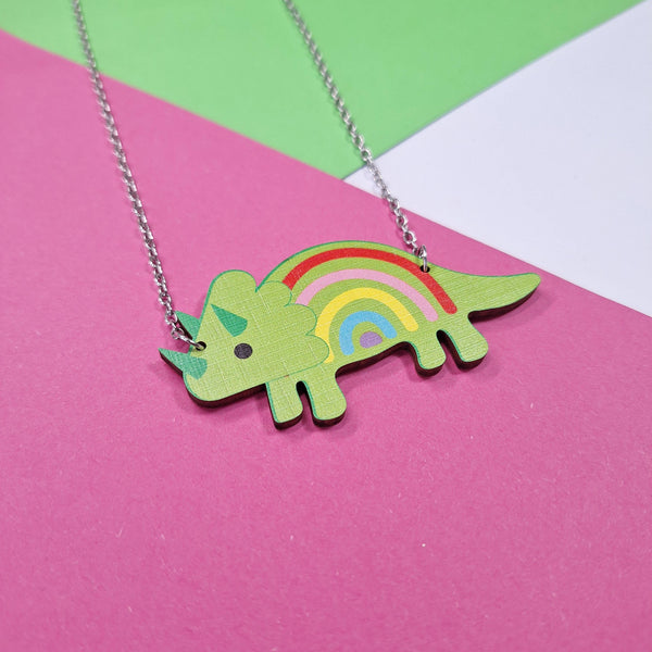 Prickle People - Dinosaur Necklace, Dinosaur Gift, Prickle People