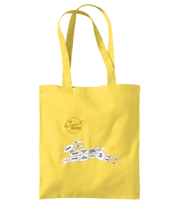 Westford Mill Promo Shoulder Tote Bag the honest butcheer rabbit