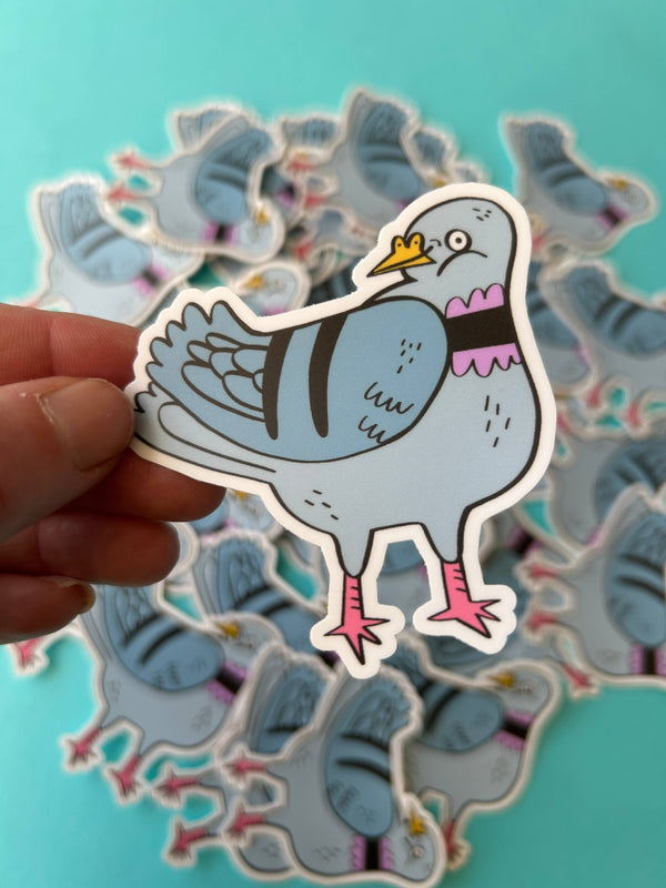 Fernandes Makes - Pigeon Vinyl Sticker