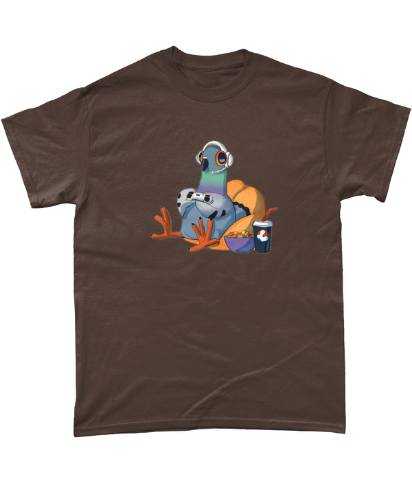 Ellen S Artwork, Dave the Gaming Pigeon Budget T-shirt