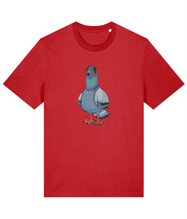 Unisex Premium Adults T-shirt - Ellen S Art work Pigeon