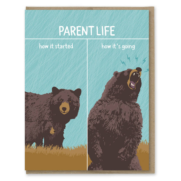 Modern Printed Matter - How It's Going Parent Life Card
