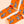 Load image into Gallery viewer, Bare Kind Socks - Lemur Socks | Bamboo Socks | Orange Socks | Funky Socks
