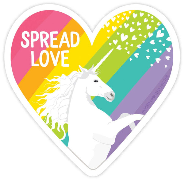 Modern Printed Matter - Spread Love Sticker
