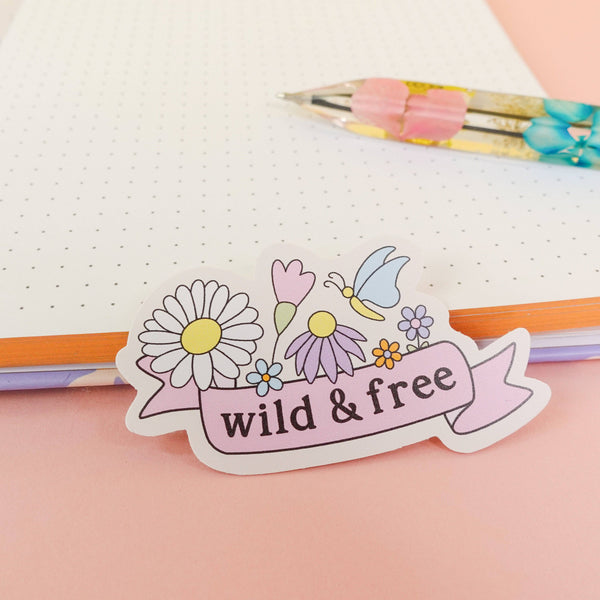 Sunshine Lane - Wild and Free Sticker