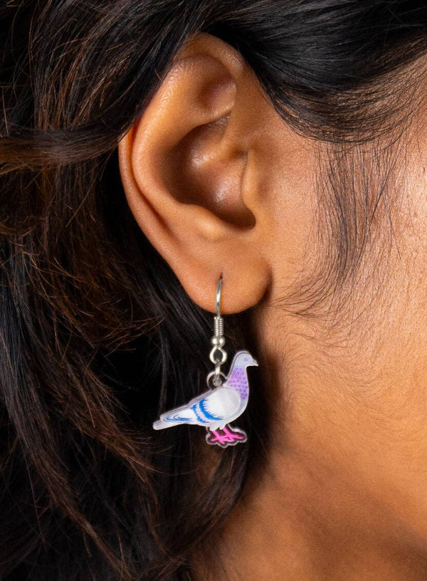 Tatty Devine - Pigeon Earrings