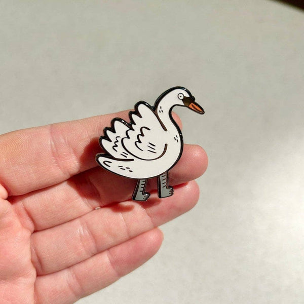 Fernandes Makes - Swan Enamel Pin