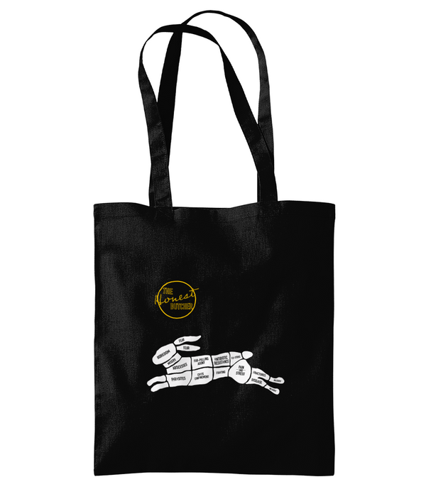 Westford Mill Promo Shoulder Tote Bag the honest butcheer rabbit