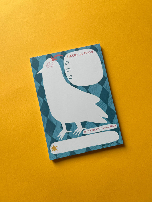 Fernandes Makes - Pigeon Planner - A5 / Notepad / Pad