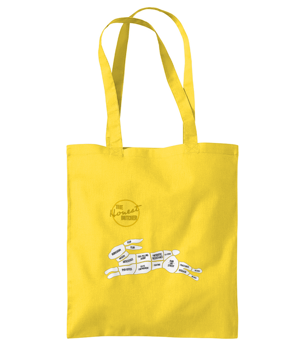 Westford Mill Promo Shoulder Tote Bag the honest butcheer rabbit