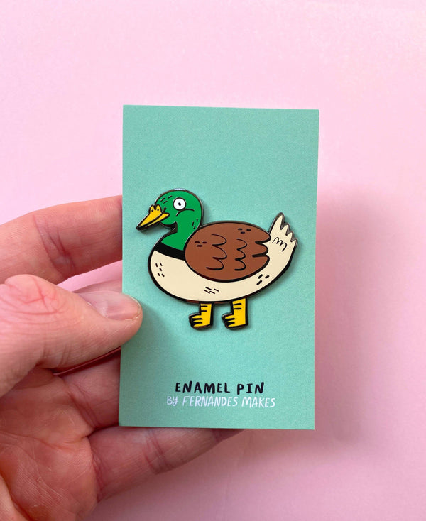 Fernandes Makes - Duck Enamel Pin