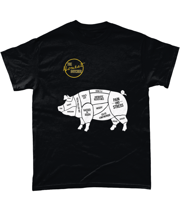 The Honest Butcher -PIG tee - Budget tee