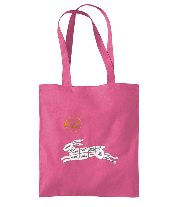 Westford Mill Promo Shoulder Tote Bag the honest butcheer rabbit