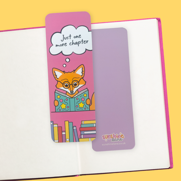 Sunshine Lane - One More Chapter Bookmark ft. Maple the Fox