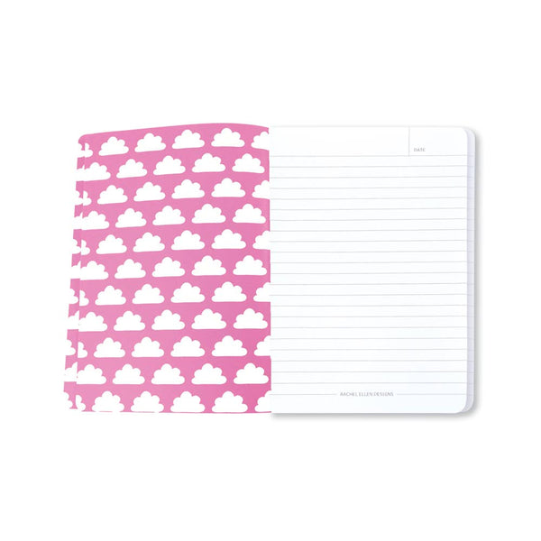 Rachel Ellen Designs - Notebook - Positive Vibes Flower