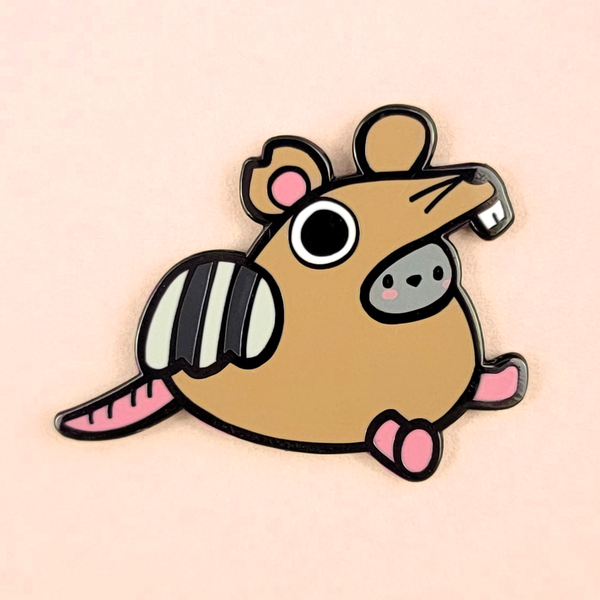 Flea Circus - Pin Club Release! 2022/01 - Rat With Wings Poe
