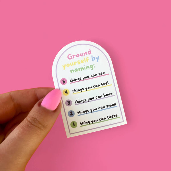 Sunshine Lane - 54321 Grounding Sticker