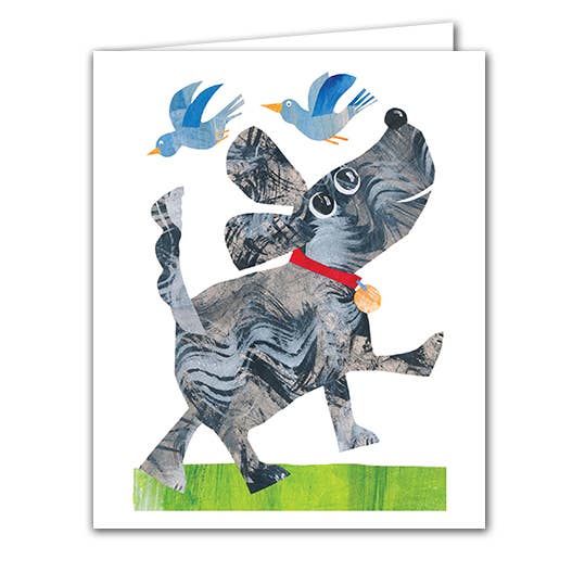 Silver Birch Cards - Blank Dog Greeting Card ''Millie"