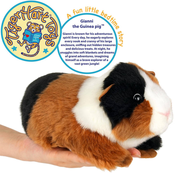 VIAHART Toy Co. - Gianni The Guinea Pig - 9 Inch Stuffed Animal Plush - by TigerHart Toys