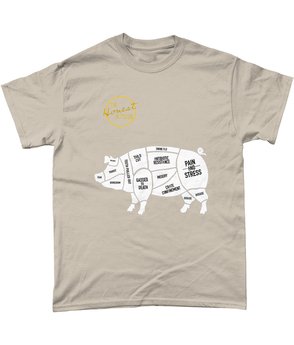 The Honest Butcher -PIG tee - Budget tee