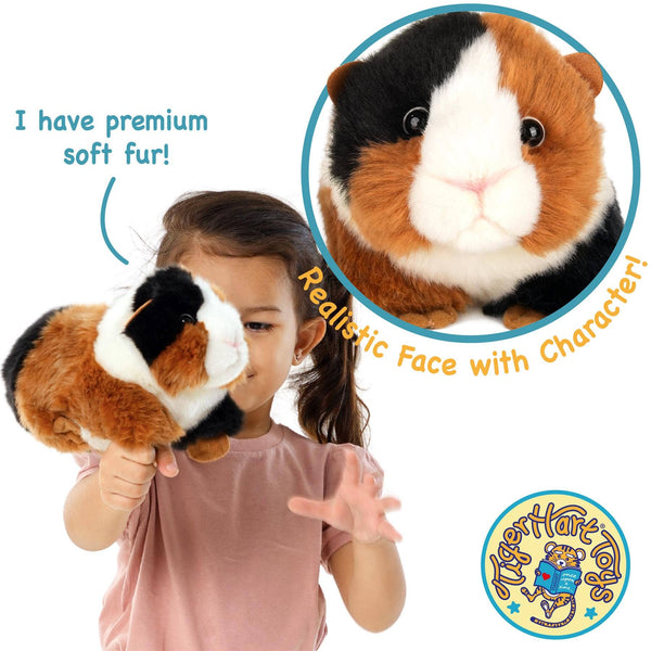 VIAHART Toy Co. - Gianni The Guinea Pig - 9 Inch Stuffed Animal Plush - by TigerHart Toys