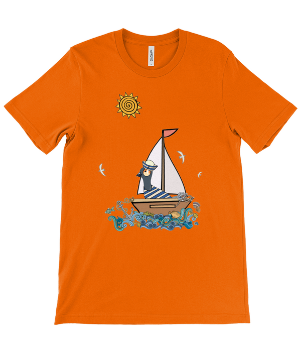 Sailor Pige Canvas Unisex Crew Neck T-Shirt (2024)