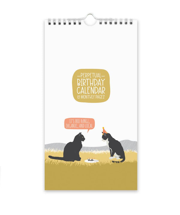 Modern Printed Matter - Perpetual Birthday Calendar