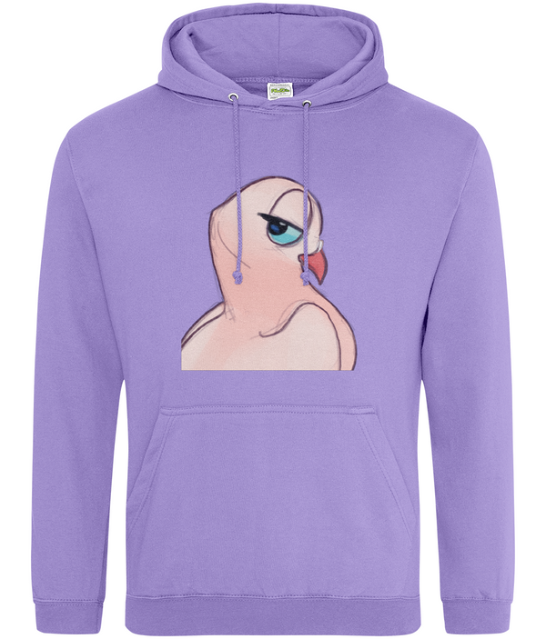 AWDis Unisex College Hoodie Dove Love