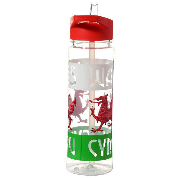 MANAV - 550ml Water Bottle Welsh Dragon Wales (Cymru) Souvenir