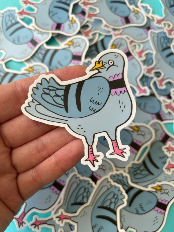 Fernandes Makes - Pigeon Vinyl Sticker