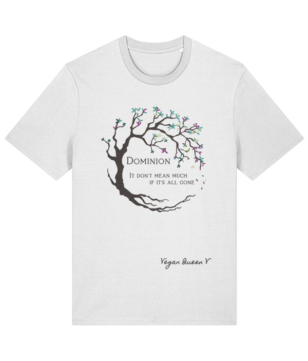 Vegan Queen V - Dominion Adults Premium T-shirt