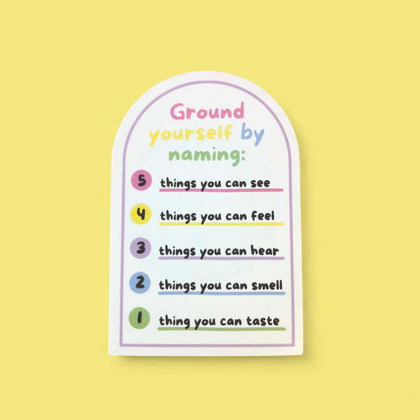 Sunshine Lane - 54321 Grounding Sticker