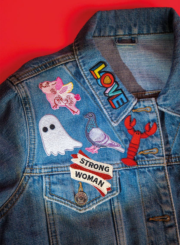 Tatty Devine - Pigeon Iron-on Patch