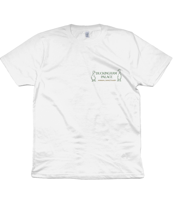 Duckingham palace Adults Tee - small logo