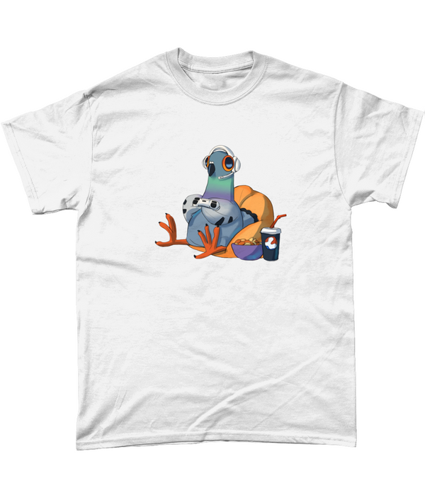 Ellen S Artwork, Dave the Gaming Pigeon Budget T-shirt