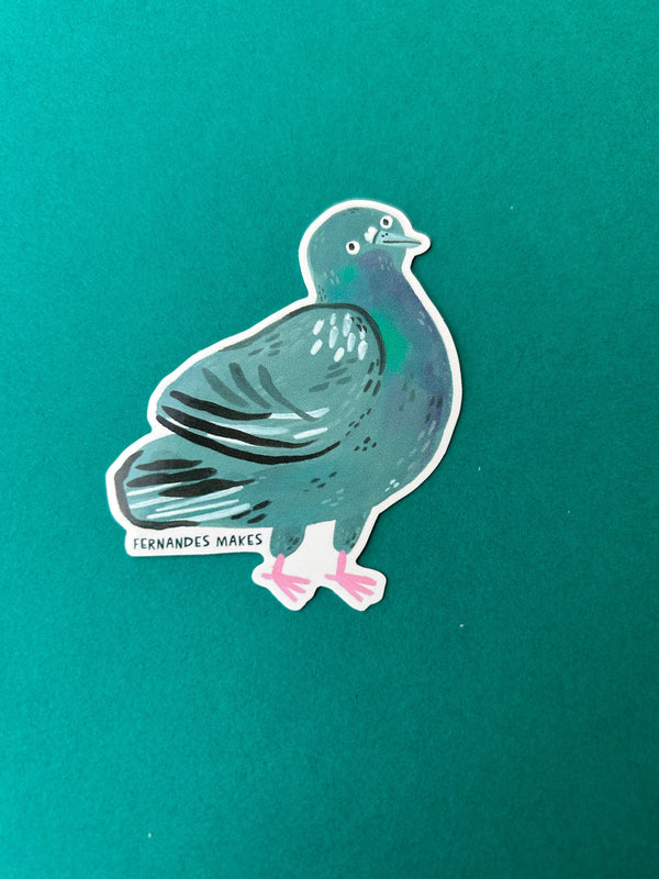 Fernandes Makes - Pigeon Vinyl Stickers (Vol. 2 / 12 New Pigeons)