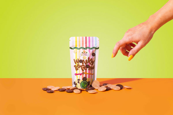Catherine's Originals - Vegan Chocolate Wonky Buttons | M!lk Caramel