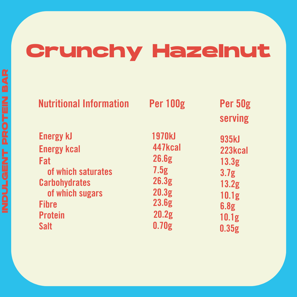 Vive - Indulgent Protein Bars - Crunchy Hazelnut