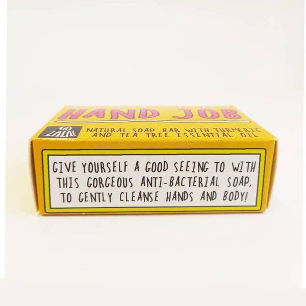 Go La La - Hand Job Soap Tea Tree & Turmeric Funny Gift