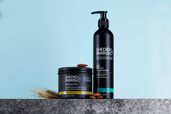Shedid & Parrish - Silky Leave In Conditioner - for defined curls all day long!