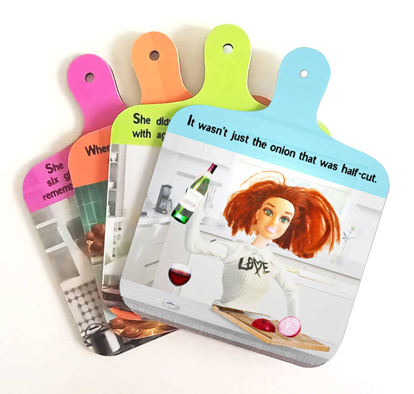 Go La La - Trollied Dollies Aggravation Chopping Board