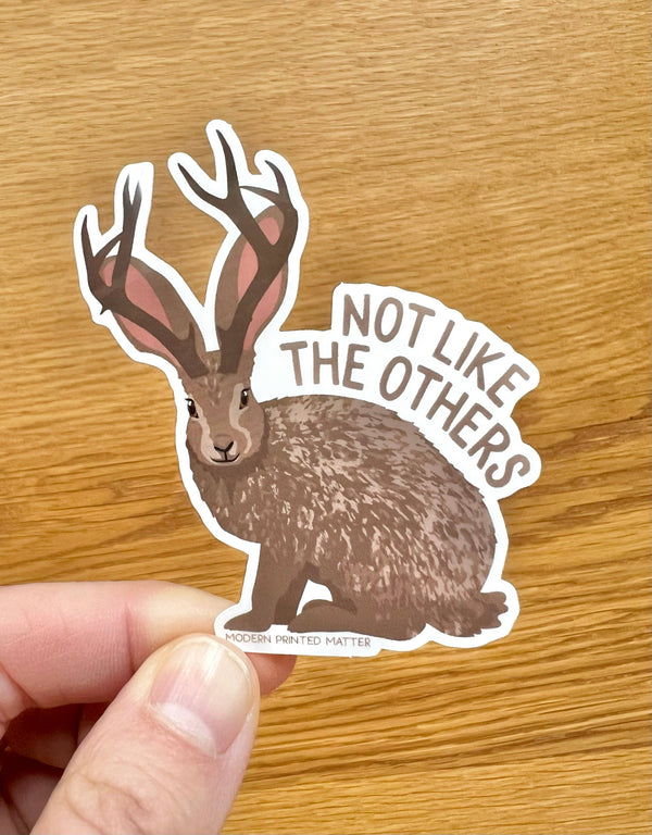 Modern Printed Matter - Not Like The Others Sticker