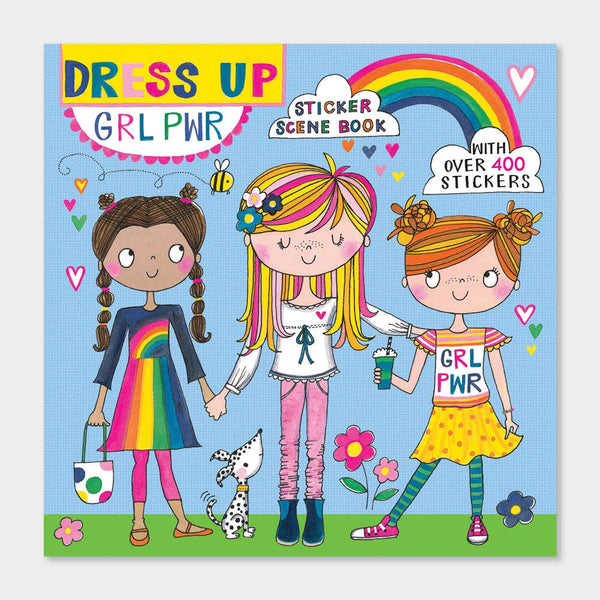 Rachel Ellen Designs - Sticker Scene Book - GRL PWR