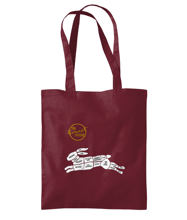 Westford Mill Promo Shoulder Tote Bag the honest butcheer rabbit