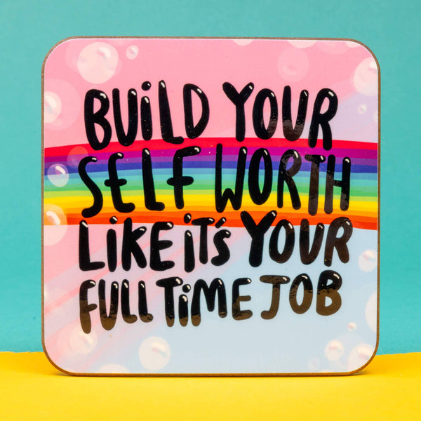 Katie Abey - Self Worth Coasters