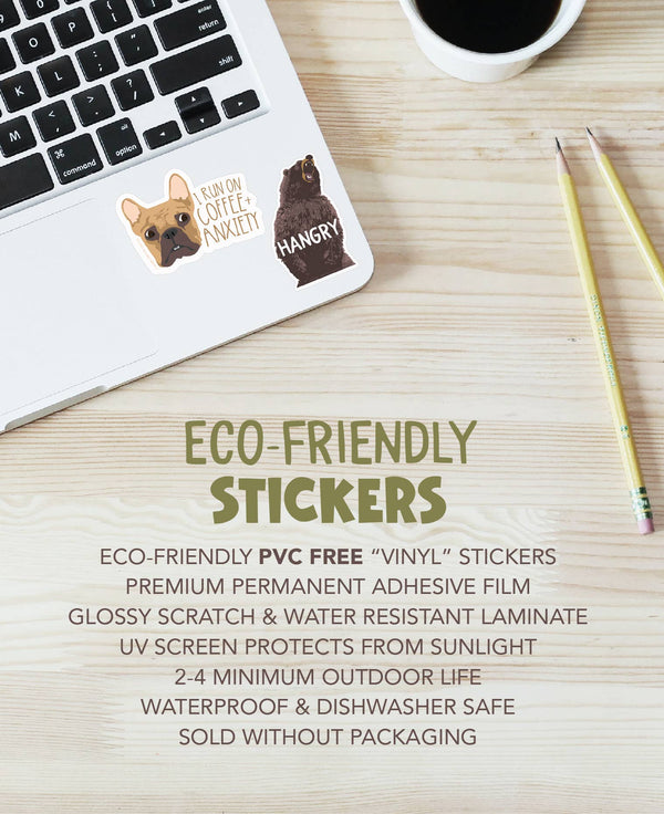 Modern Printed Matter - Hugger Sticker