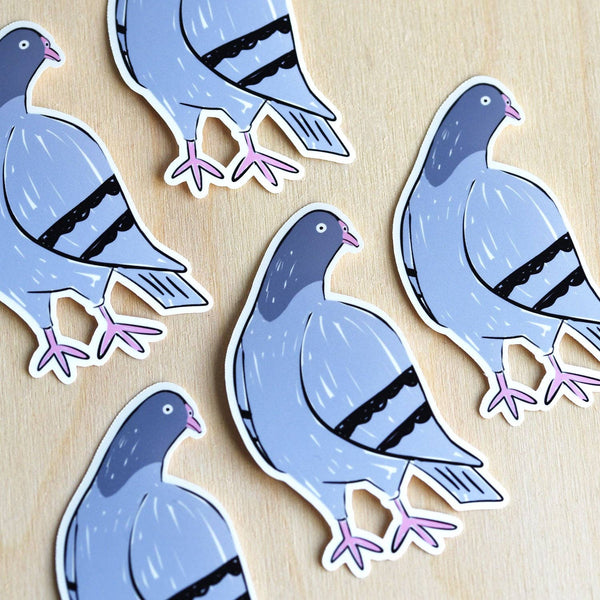 Pigeon Sticker - vinyl sticker for Pigeon lovers